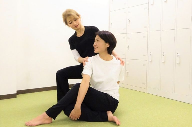 レッスン中